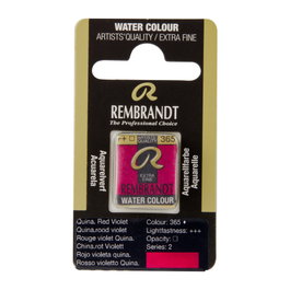 Rembrandt Aquarelle en Pastille Rouge Violet Quinacridone 365