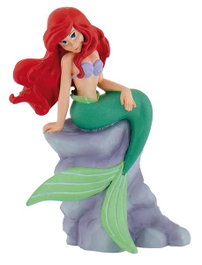 Bullyland - Figurine Ariel - Personnage Disney La Petite Sirène - Jouet pour Enfant dès 3 Ans