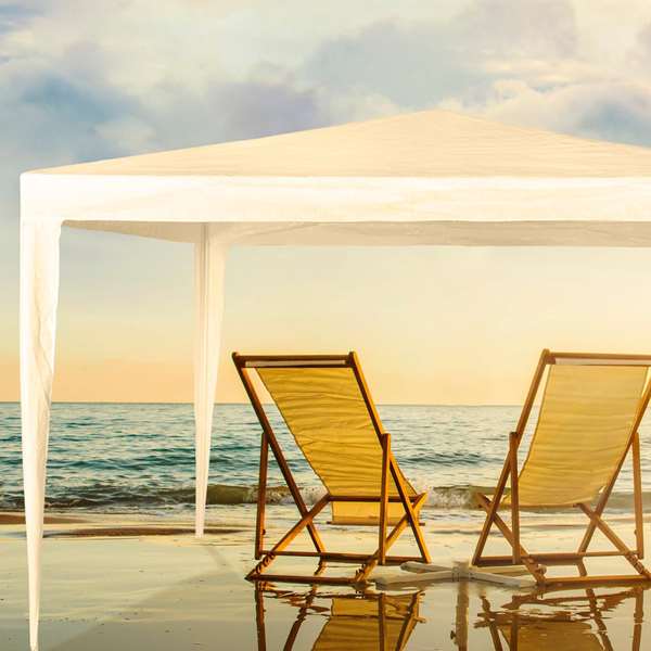 Color Baby Aktive-Cenador 300x300x250 cm Blanc Color Baby Aktive-Cenador 300x300x250 cm Blanc