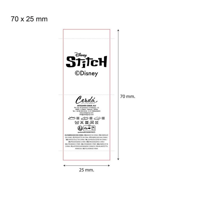 Chaussons Stitch Bleu clair