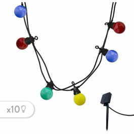 Lumisky Guirlande lumineuse solaire Party Guinguette Solar 10 globes multicolore LED 5,70 m