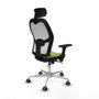 Piqueras y Crespo Chaise de Bureau Jorquera 3D086G2 Vert Olive