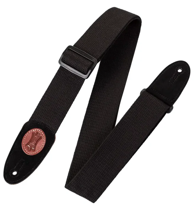 Levy's Signature Cotton Series 2" Correa Negra Levys Levy's Signature Cotton Series 2" Correa Negra Levys