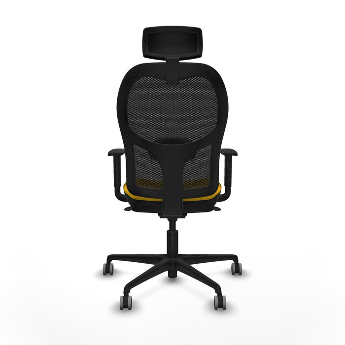 Piqueras y Crespo Chaise de Bureau 1D036G2 Jaune Piqueras y Crespo Chaise de Bureau 1D036G2 Jaune