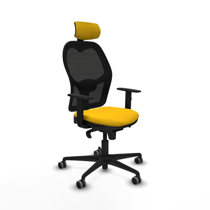 Piqueras y Crespo Chaise de Bureau 1D036G2 Jaune Piqueras y Crespo Chaise de Bureau 1D036G2 Jaune