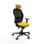 Piqueras y Crespo Chaise de Bureau 1D036G2 Jaune