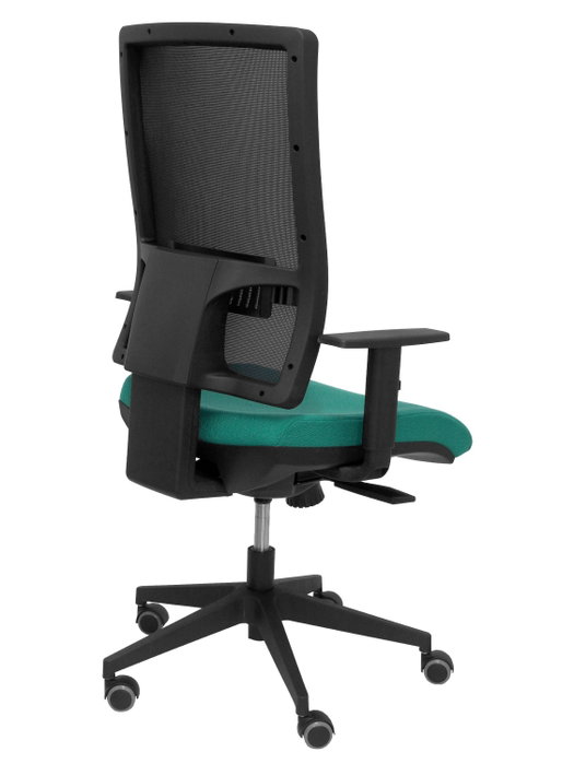 PIQUERAS Y CRESPO Chaise de Bureau Horna Bali Vert émeraude PIQUERAS Y CRESPO Chaise de Bureau Horna Bali Vert émeraude
