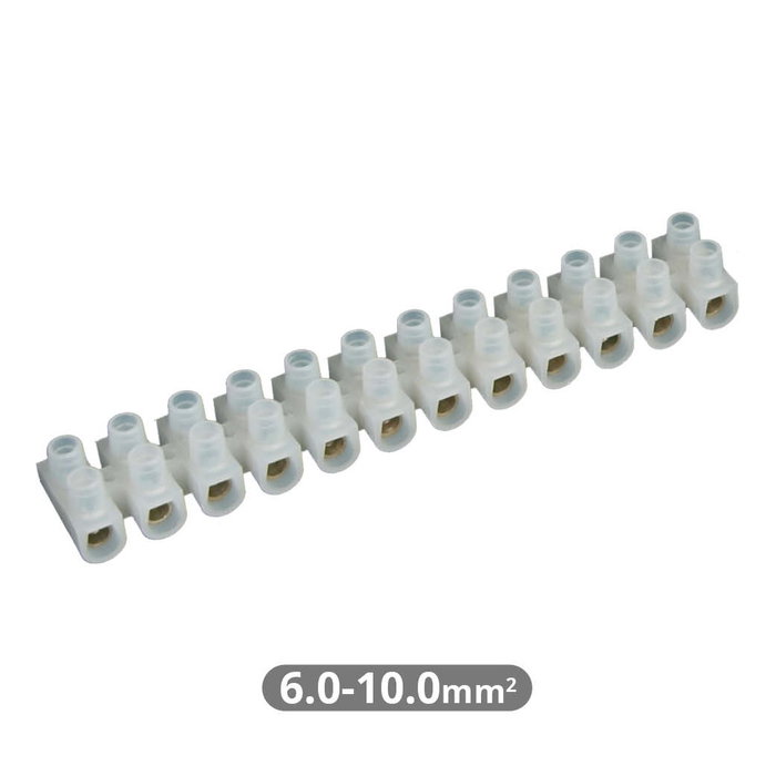 GSC Evolution Pack de 10 réglettes de connexion 10 mm² - Naturel GSC Evolution Pack de 10 réglettes de connexion 10 mm² - Naturel
