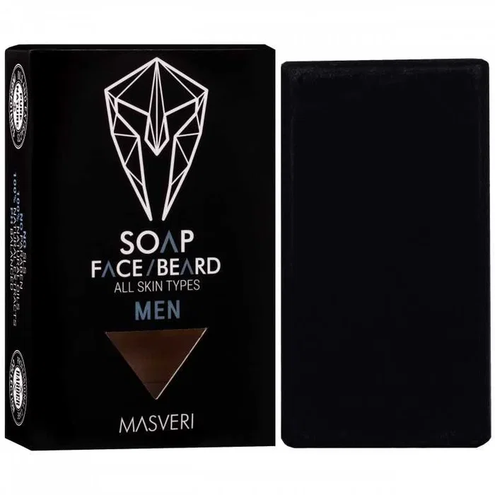 Masveri Savon de Toilettage Visage & Barbe 100g Masveri Savon de Toilettage Visage & Barbe 100g