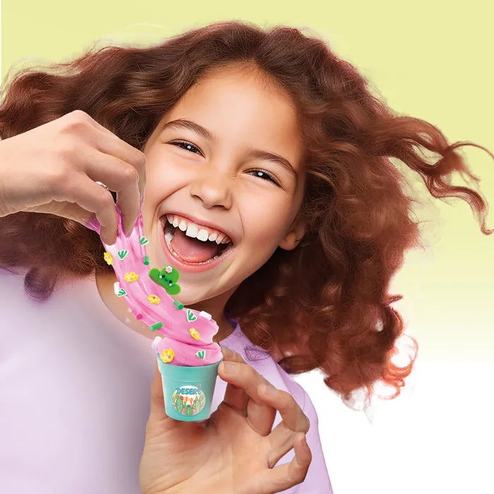 Canal Toys SSC 419 So Slime Flower Mini Jardin - Création de Slimes Colorés et Parfumés avec 6 Pots de Fleurs pour Expos