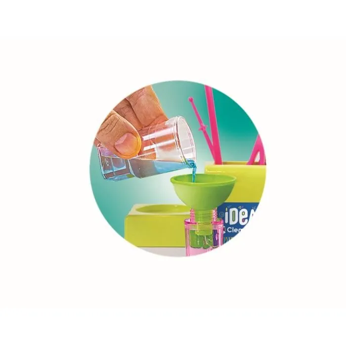 Clementoni Atelier des Fluos - Coffret Créatif pour Créer 10 Surligneurs Fluos Personnalisés - Fabriqué en Italie - À Partir de 6 Ans