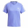T-shirt à manches courtes femme Adidas Own The Run 3 Bandas