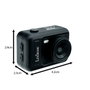 LEXIBOOK Mini Caméra Numérique Noire Djkc76Bk avec USB-C, Filtres Photo, pour Enfants dès 6 Ans