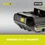 Ryobi Kit batterie et chargeur RC18120A-120CG Lithium+ 18V 2,0Ah