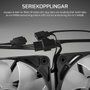 Corsair RS120-R ARGB White Pack de 3 ventilateurs de boîtier 120 mm à rotation inversée
