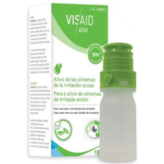 Visaid Aloe 10ml collyre hydratant pour yeux secs et irrités Visaid Aloe 10ml collyre hydratant pour yeux secs et irrités