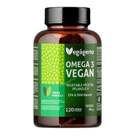 Vegageno Omega 3 Algues Marines 120 Capsules, Complément Alimentaire