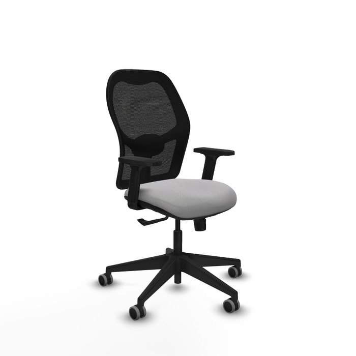 PIQUERAS Y CRESPO Chaise Alocén Synchro Gris clair/Noir PIQUERAS Y CRESPO Chaise Alocén Synchro Gris clair/Noir
