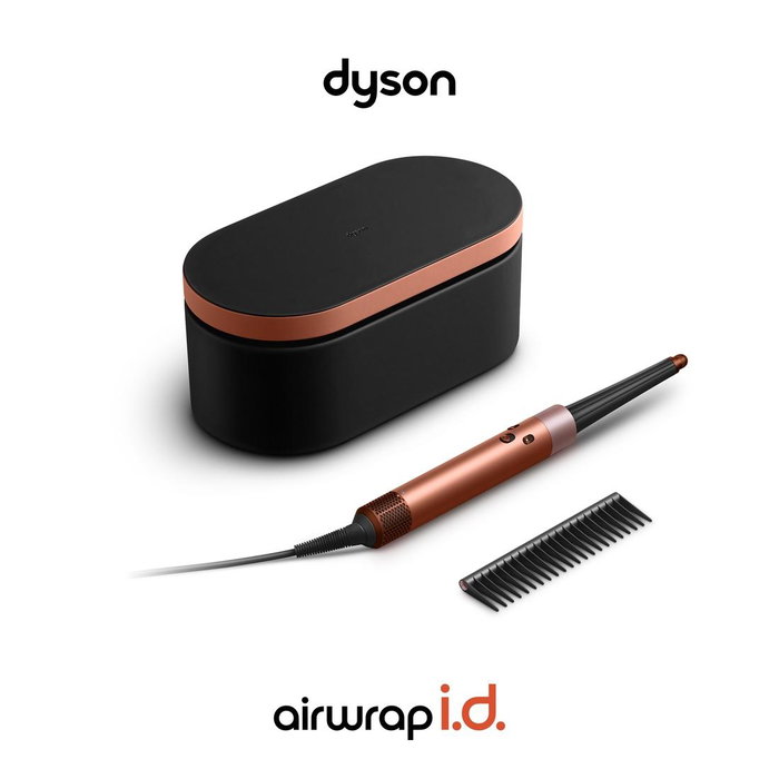 Dyson Airwrap ID Straight + Wavy Noir, or rose
