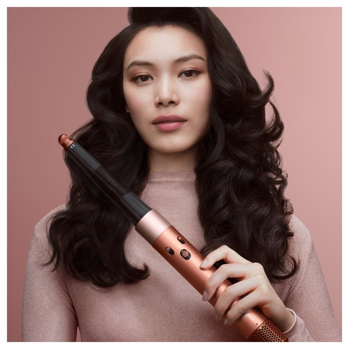 Dyson Airwrap ID Straight + Wavy Noir, or rose
