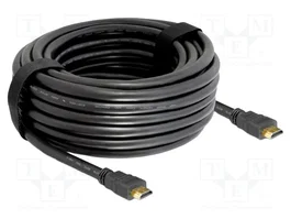 DELOCK Câble HDMI 20m Noir HDMI 1.4 High Speed + Ethernet