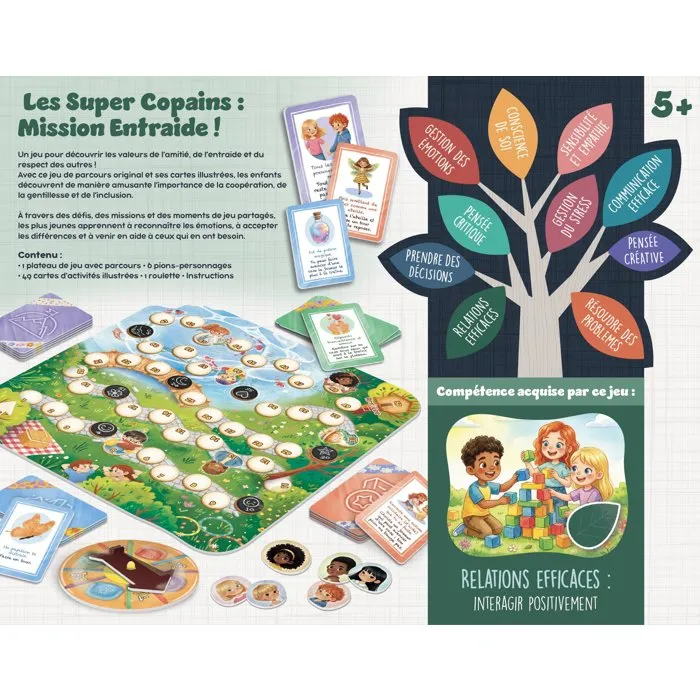 Lisciani Giochi Life Skills Le Jeu de l'Amitié