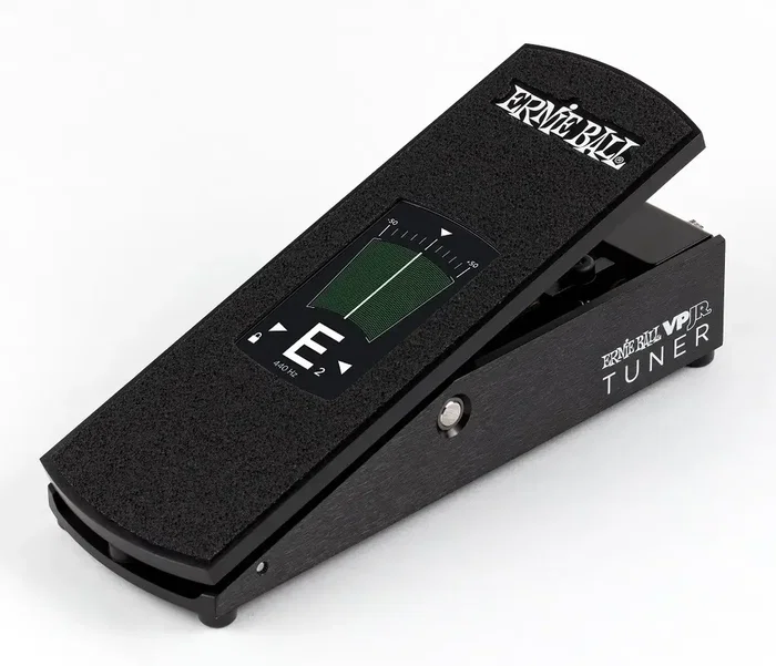 Ernieball VPJR Pédale Volume Junior avec accordeur chromatique et écran tactile - Noir