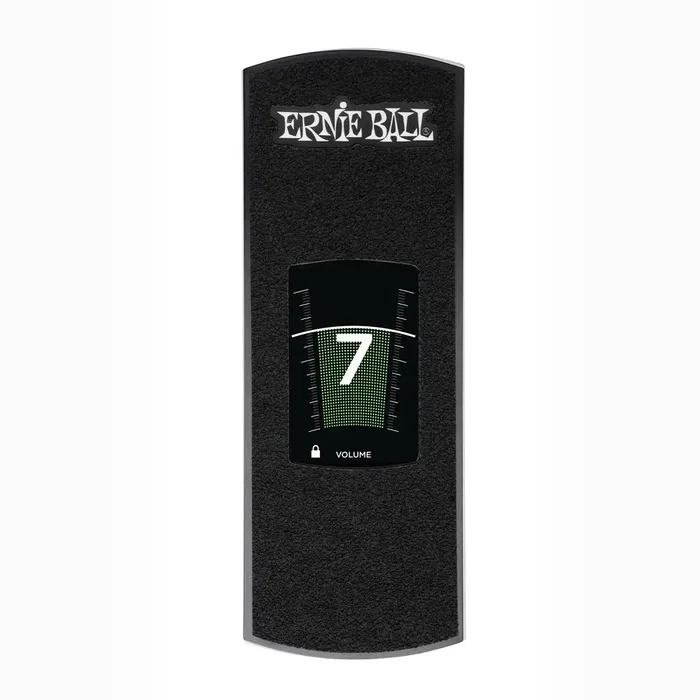 Ernieball VPJR Pédale Volume Junior avec accordeur chromatique et écran tactile - Noir