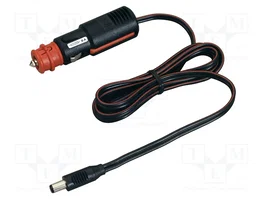 PRO CAR Alimentation automobile avec prise de briquet et connecteur DC 5,5/2,5
