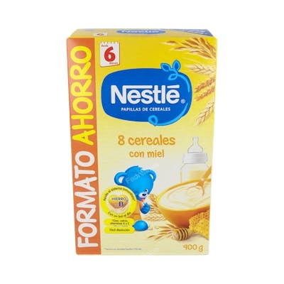 Nestlé Céréales avec Miel et Bifidus - 8 Céréales - 725 g Nestlé Céréales avec Miel et Bifidus - 8 Céréales - 725 g
