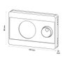 Simon AF521101 Thermostat numérique on/off, noir