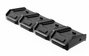 Havis - Chargeur 4 baies pour terminal de paiement mobile Ingenico DX8000 - Charge rapide et accessible - Noir