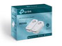 TP-Link TL-PA8030P Kit Powerline AV1200 avec 3 ports Gigabit et prise intégrée, Blanc