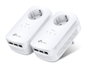 TP-Link TL-PA8030P KIT Kit de démarrage CPL AV1200 avec 3 ports Gigabit, Blanc