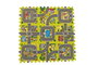 Creaciones Lloris - Puzzle City Eva en mousse 30 x 30 x 1 cm avec sac de rangement - Rouge - Polyester - À partir de 12 mois