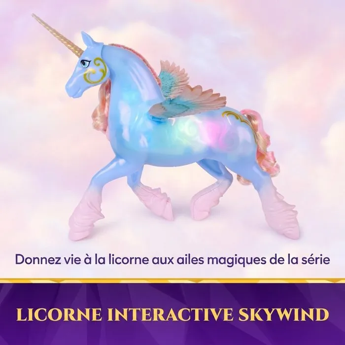 Spin Master Licorne Interactive Skywind Ailes Magiques L'Ecole des Licornes Spin Master Licorne Interactive Skywind Ailes Magiques L'Ecole des Licornes