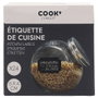 Cook Concept 24 Étiquettes 6x4 cm