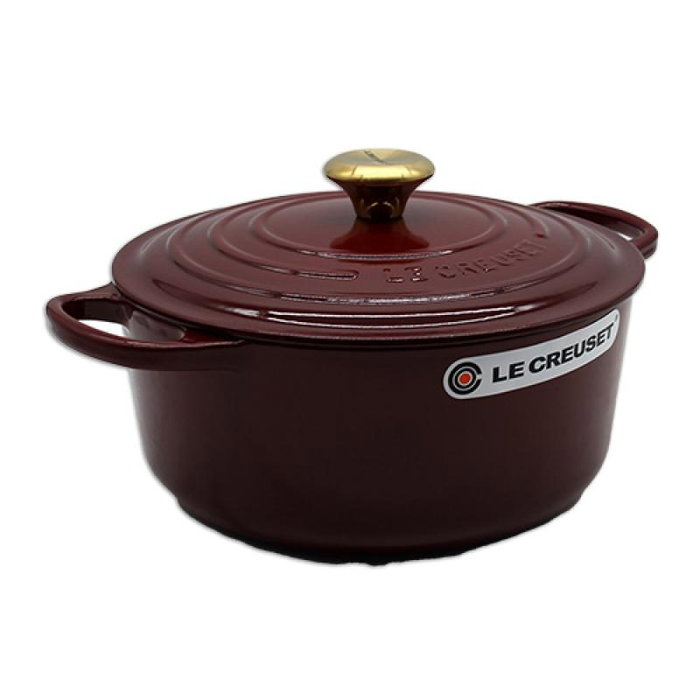 Le Creuset Signature Roaster rond 26cm Rhone Rouge Le Creuset Signature Roaster rond 26cm Rhone Rouge
