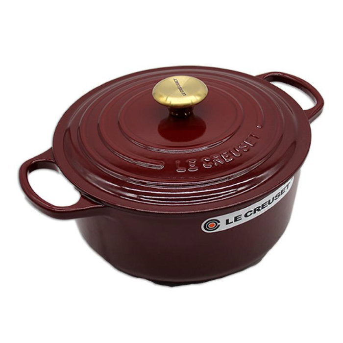 Le Creuset Signature Roaster rond 26cm Rhone Rouge Le Creuset Signature Roaster rond 26cm Rhone Rouge