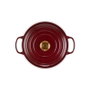 Le Creuset Signature Roaster rond 26cm Rhone Rouge