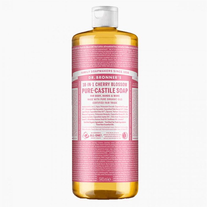 Dr. Bronner's Savon Liquide Fleur de Cerisier 945 ml