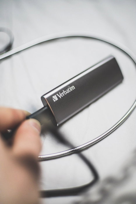 Verbatim Store n Go Vx500 1 To SSD USB 3.2 Gen 2 Silver