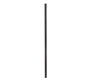 B-Tech Pole de Plancher BT4118 en Aluminium, Diametre 50 mm, Hauteur 1.8 m avec Gestion de Cables, Compatible BT4001, BT4002, BT7052 et BT7841