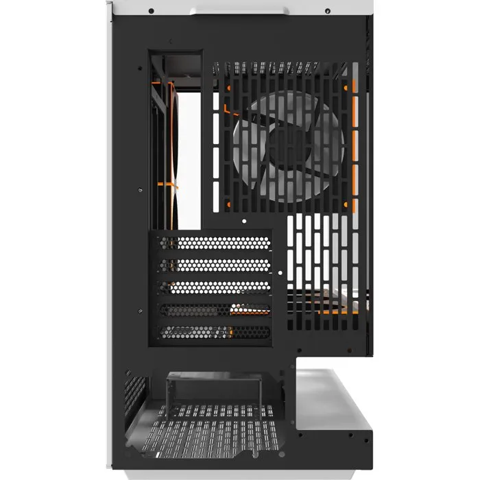 Darkflash FLOATRON F1 - Boîtier PC Cube M-ATX - Blanc/Noir