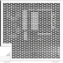 Darkflash FLOATRON F1 - Boîtier PC Cube M-ATX - Blanc/Noir