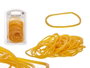 Pincello Lot d'élastiques Set Gomas Elasticas GRD 7x12x2 cm - Plastique Jaune (Set de 24)