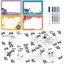 Lisciani Giochi Kit de Dessin Stitch - Feutres Parfumés, Crayons de Couleur et Autocollants pour Enfants - Jeu Créatif Apprentissage du Dessin - À Partir de 8 Ans