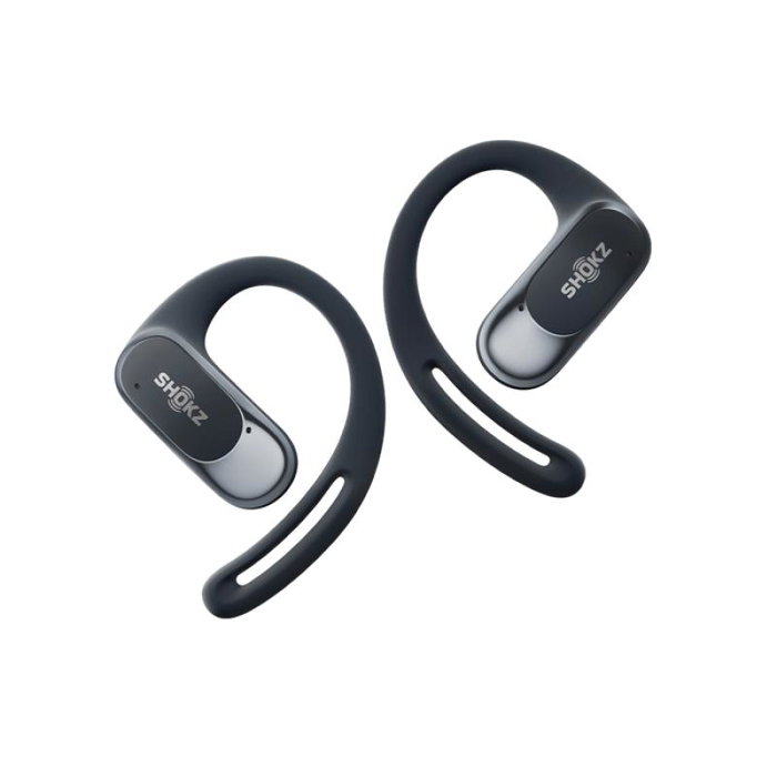 AfterShokz Casque Sport Sans Fil OpenFit Noir - Modèle T511-ST-BK (T511STBK) pour Entrainement et Activités Extérieures