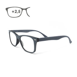 EL CHARRO Lunettes de lecture Illinois Gris +2,5