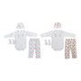 Coffret Bébé DKD Home Decor 0-6 Mois 2 Pièces